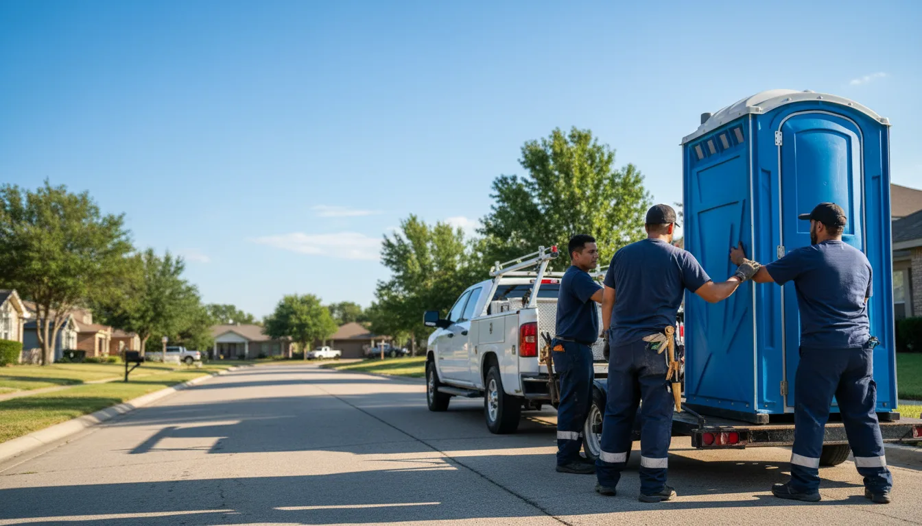 Portable Toilet Rental in East Fultonham, OH near me